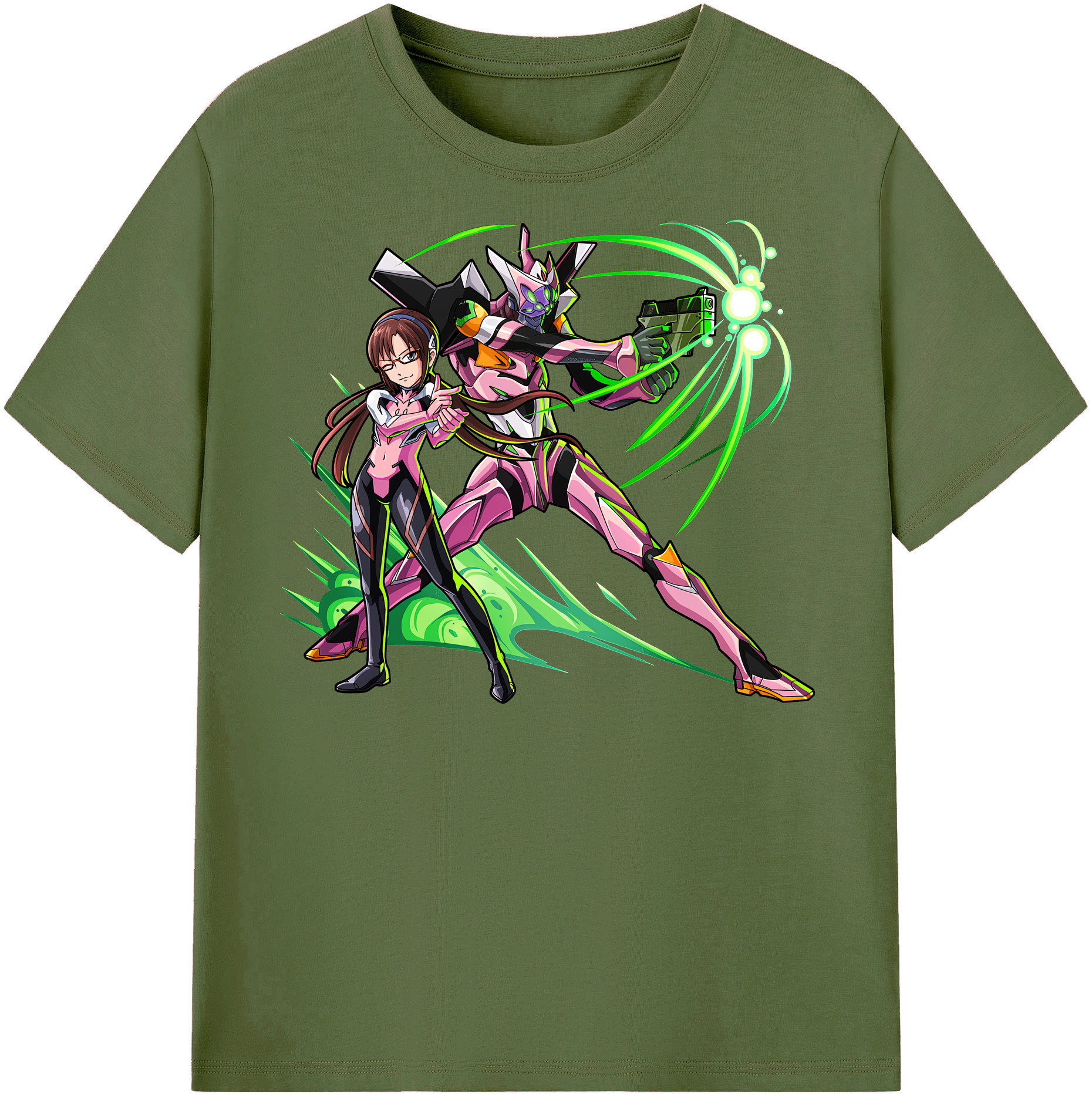 （画像用） EVA 新世紀エヴァンゲリオン 綿100％半袖Tシャツ（フロントプリント）